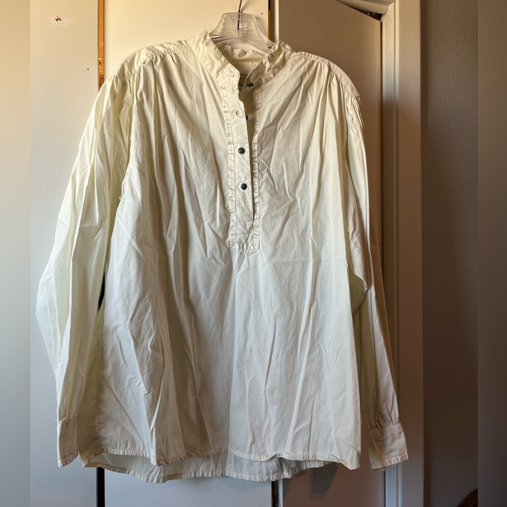 Scully Cream Button-Up Shirt